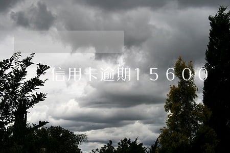 信用卡逾期15600 信用卡逾期15600