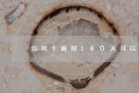 信用卡逾期180天可以车贷 信用卡逾期180天可以车贷