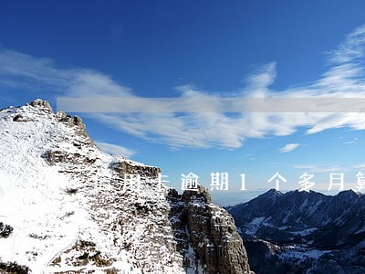 信用卡逾期1个多月算黑户吗 信用卡逾期1个多月算黑户吗