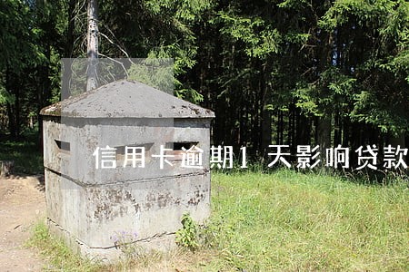 信用卡逾期1天影响贷款吗 信用卡逾期1天影响贷款吗