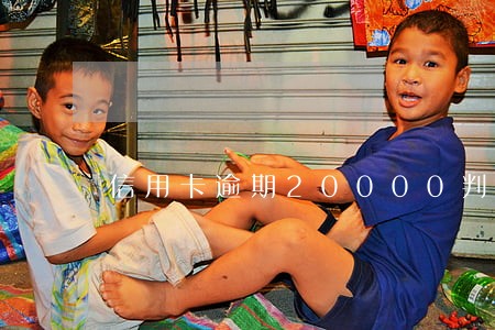 信用卡逾期20000判几年