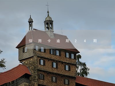 信用卡逾期24期