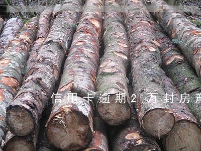 信用卡逾期2万封房产证