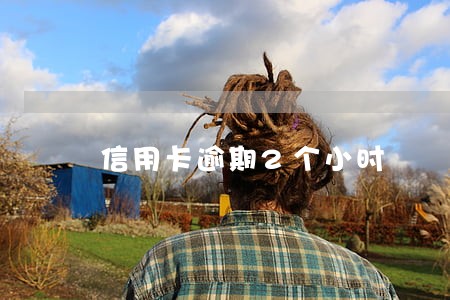 信用卡逾期2个小时 信用卡逾期2个小时