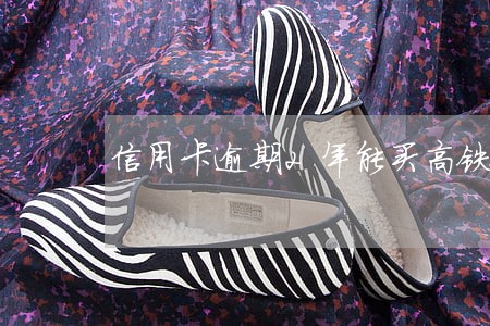 信用卡逾期2年能买高铁票吗 信用卡逾期2年能买高铁票吗
