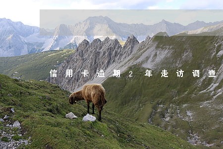 信用卡逾期2年走访调查组 信用卡逾期2年走访调查组