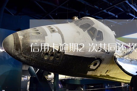 信用卡逾期2次共同还款人