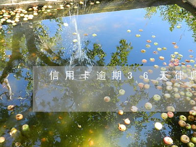 信用卡逾期36天律师打电话呢 信用卡逾期36天律师打电话呢
