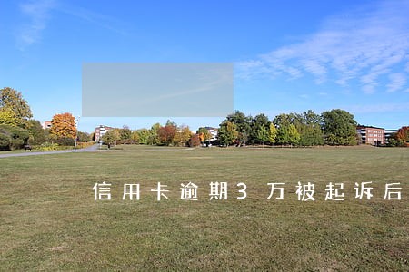 信用卡逾期3万被起诉后多少钱 信用卡逾期3万被起诉后多少钱