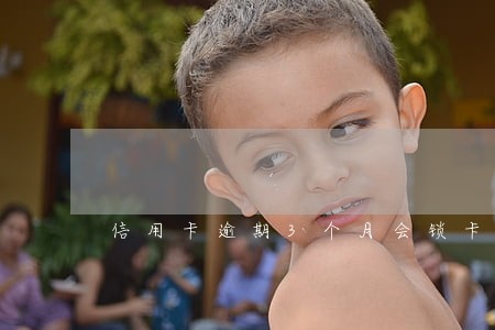信用卡逾期3个月会锁卡吗