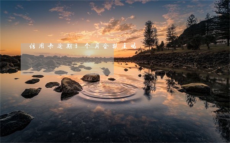 信用卡逾期3个月会额度吗 信用卡逾期3个月会额度吗