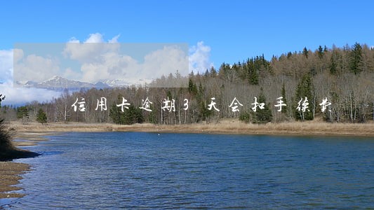 信用卡逾期3天会扣手续费 信用卡逾期3天会扣手续费