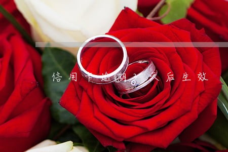 信用卡逾期3天后生效 信用卡逾期3天后生效