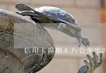 信用卡逾期4万会坐牢吗 信用卡逾期4万会坐牢吗
