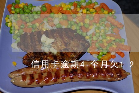 信用卡逾期4个月欠12万 信用卡逾期4个月欠12万