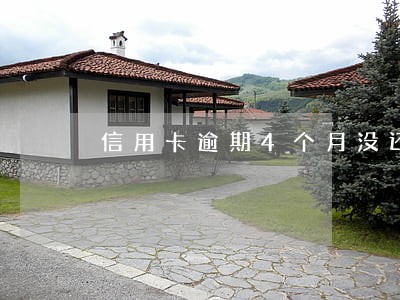信用卡逾期4个月没还会怎样