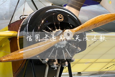 信用卡逾期4天没还款