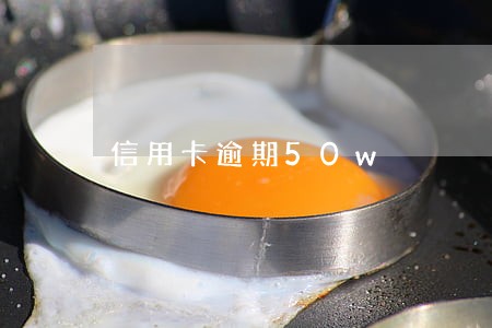 信用卡逾期50w 信用卡逾期50w