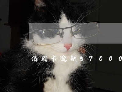 信用卡逾期57000报案了 信用卡逾期57000报案了