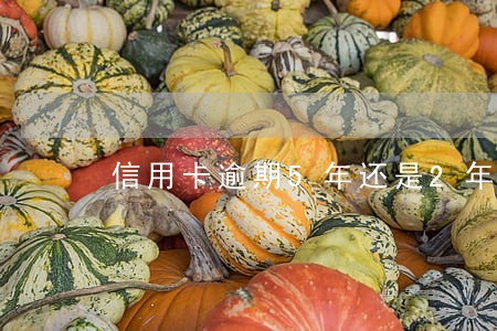 信用卡逾期5年还是2年 信用卡逾期5年还是2年