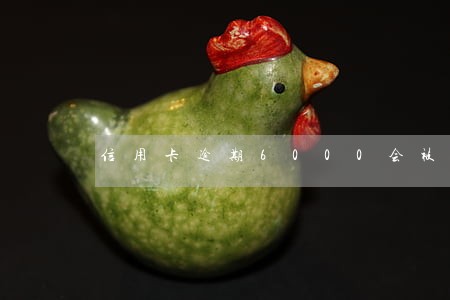 信用卡逾期6000会被诉讼吗