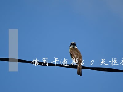 信用卡逾期60天提交法务