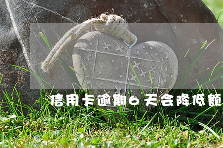 信用卡逾期6天会降低额度吗 信用卡逾期6天会降低额度吗