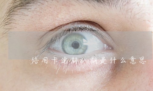 信用卡逾期6期是什么意思 信用卡逾期6期是什么意思