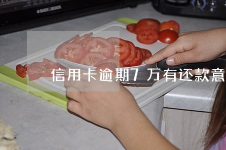 信用卡逾期7万有还款意向 信用卡逾期7万有还款意向