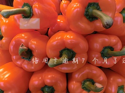 信用卡逾期7个月了还不上 信用卡逾期7个月了还不上
