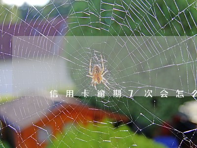信用卡逾期7次会怎么样 信用卡逾期7次会怎么样