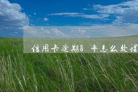 信用卡逾期8年怎么处理