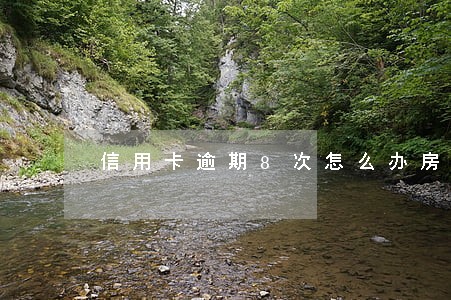 信用卡逾期8次怎么办房贷 信用卡逾期8次怎么办房贷