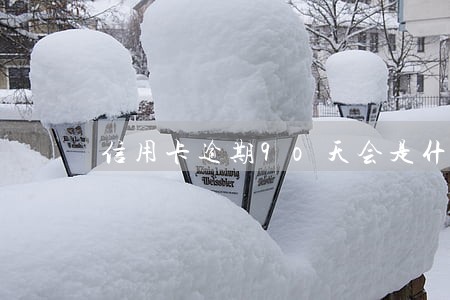 信用卡逾期9o天会是什么情况 信用卡逾期9o天会是什么情况
