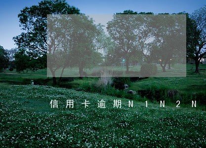 信用卡逾期N1N2N3