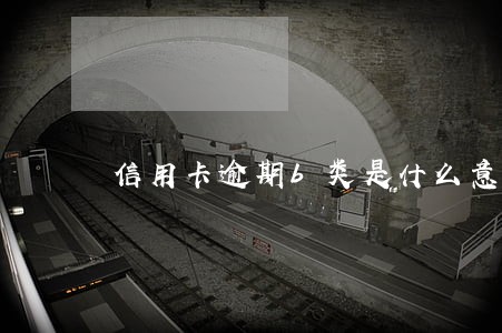 信用卡逾期b类是什么意思 信用卡逾期b类是什么意思