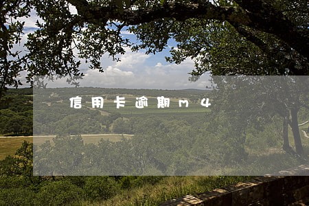 信用卡逾期m4 信用卡逾期m4