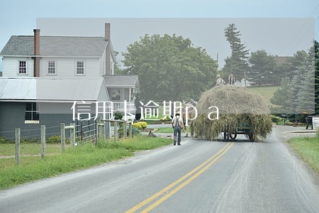 信用卡逾期pa 信用卡逾期pa