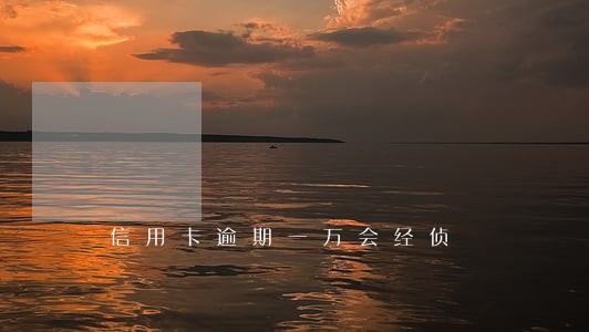 信用卡逾期一万会经侦
