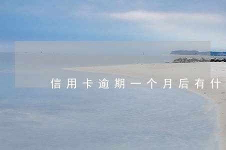 信用卡逾期一个月后有什么影响 信用卡逾期一个月后有什么影响