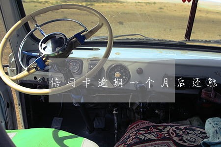 信用卡逾期一个月后还能借吗 信用卡逾期一个月后还能借吗