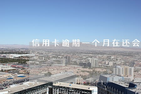 信用卡逾期一个月在还会怎么样 信用卡逾期一个月在还会怎么样