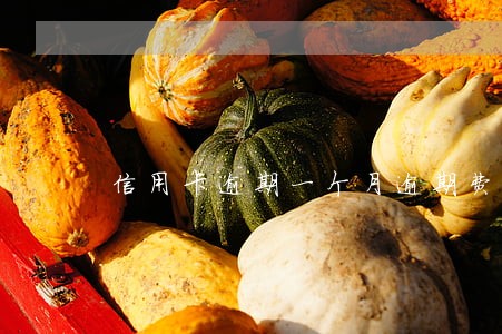 信用卡逾期一个月逾期费多少 信用卡逾期一个月逾期费多少
