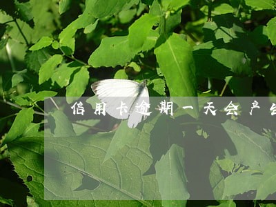 信用卡逾期一天会产生费用吗 信用卡逾期一天会产生费用吗