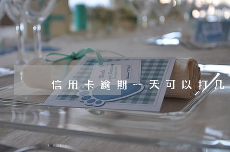 信用卡逾期一天可以打几次电话