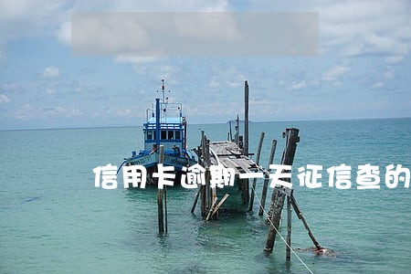 信用卡逾期一天征信查的到吗 信用卡逾期一天征信查的到吗