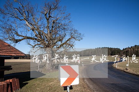 信用卡逾期一天收了利息 信用卡逾期一天收了利息