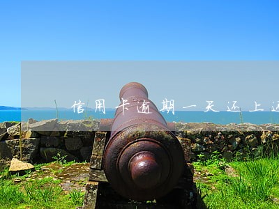 信用卡逾期一天还上还能取钱吗 信用卡逾期一天还上还能取钱吗