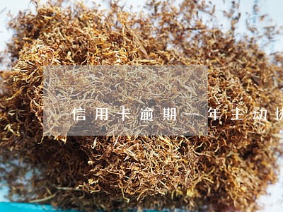 信用卡逾期一年主动协商还本金 信用卡逾期一年主动协商还本金