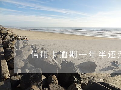 信用卡逾期一年半还清